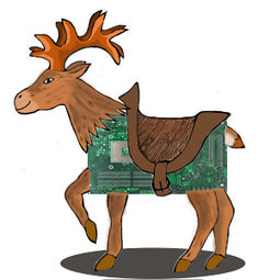 серверный олень