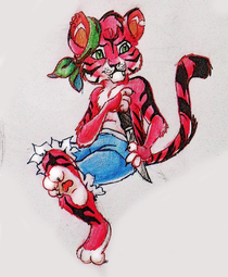 саблепузый тигр