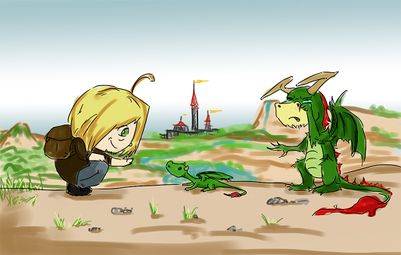 карликовый дракон