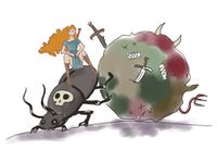 …пока он за работой. by  Belua