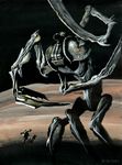 Расчленяшка. A.N.Nymous. Картон, темпера. 110 × 150. ок. MMVI.