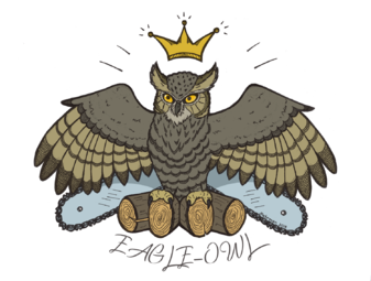  Eagle-owl by  Сумеречная Ловчая